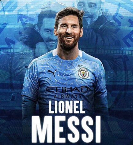 As montagens de Messi no Manchester City foram muitas. Aqui estão apenas algumas delas!