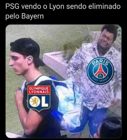 Os memes antes de PSG x Bayern de Munique