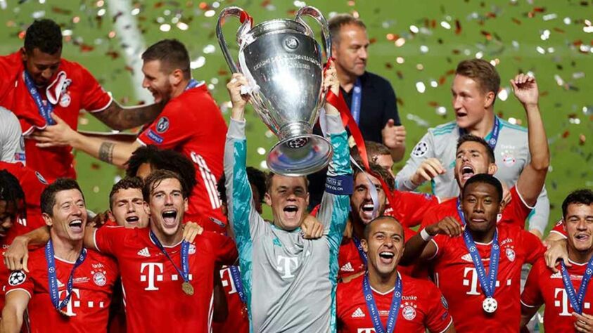 O Bayern, claro, fez uma grande festa pelo título. Foi a sexta vez que o gigante alemão conquistou o troféu mais importante das competições entre clubes na Europa.