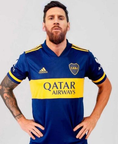 Também teve clube na América do Sul sonhando. Qual tal Messi no Boca Juniors?