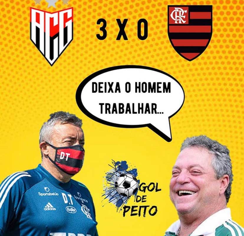 Brasileirão: os memes de Atlético-GO 3 x 0 Flamengo