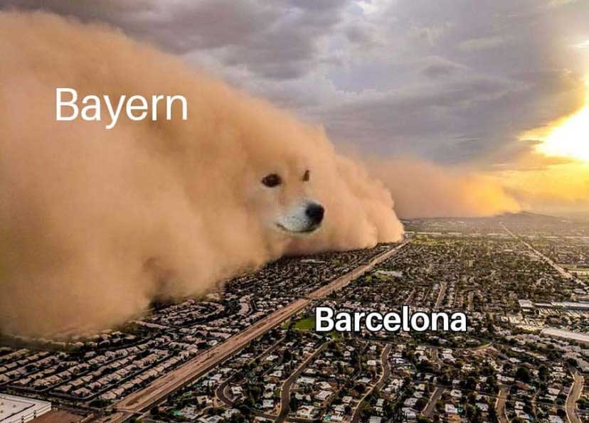 Champions League: Messi e Barcelona são alvos de memes após derrota vergonhosa por 8 a 2 para o Bayern de Munique