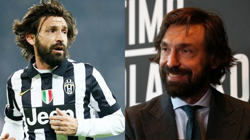 Pirlo - Ídolo da Juventus, Pirlo assumiu o comando da Velha Senhora e será o treinador da equipe italiana na próxima temporada. Com a camisa da equipe italiana, colecionou os seguintes títulos: Campeonato Italiano (2011–12, 2012–13, 2013–14, 2014–15), Supercopa Italiana (2012, 2013) e Copa Itália (2014–15).