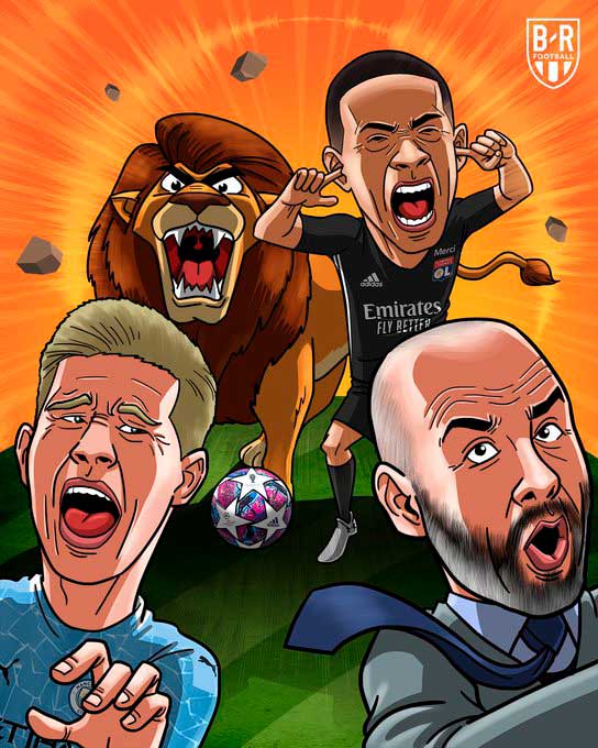 Champions League: os melhores memes de Manchester City 1 x 3 Lyon