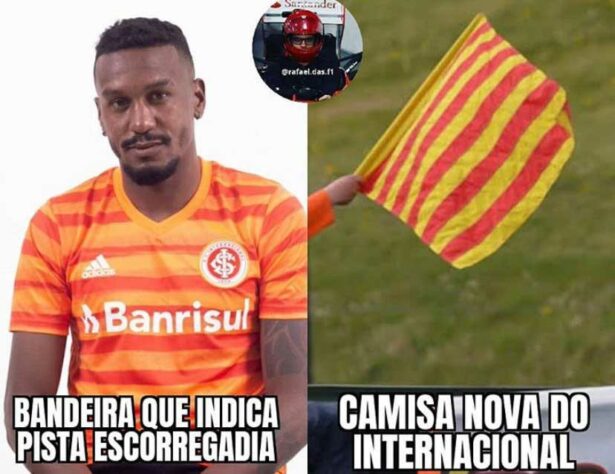 Nova camisa do Internacional vira meme na web