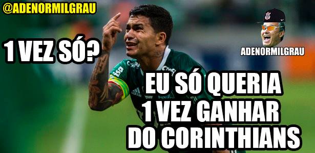 Zoeira Retrô: os memes da final do Paulistão entre Corinthians e Palmeiras, em 2018.