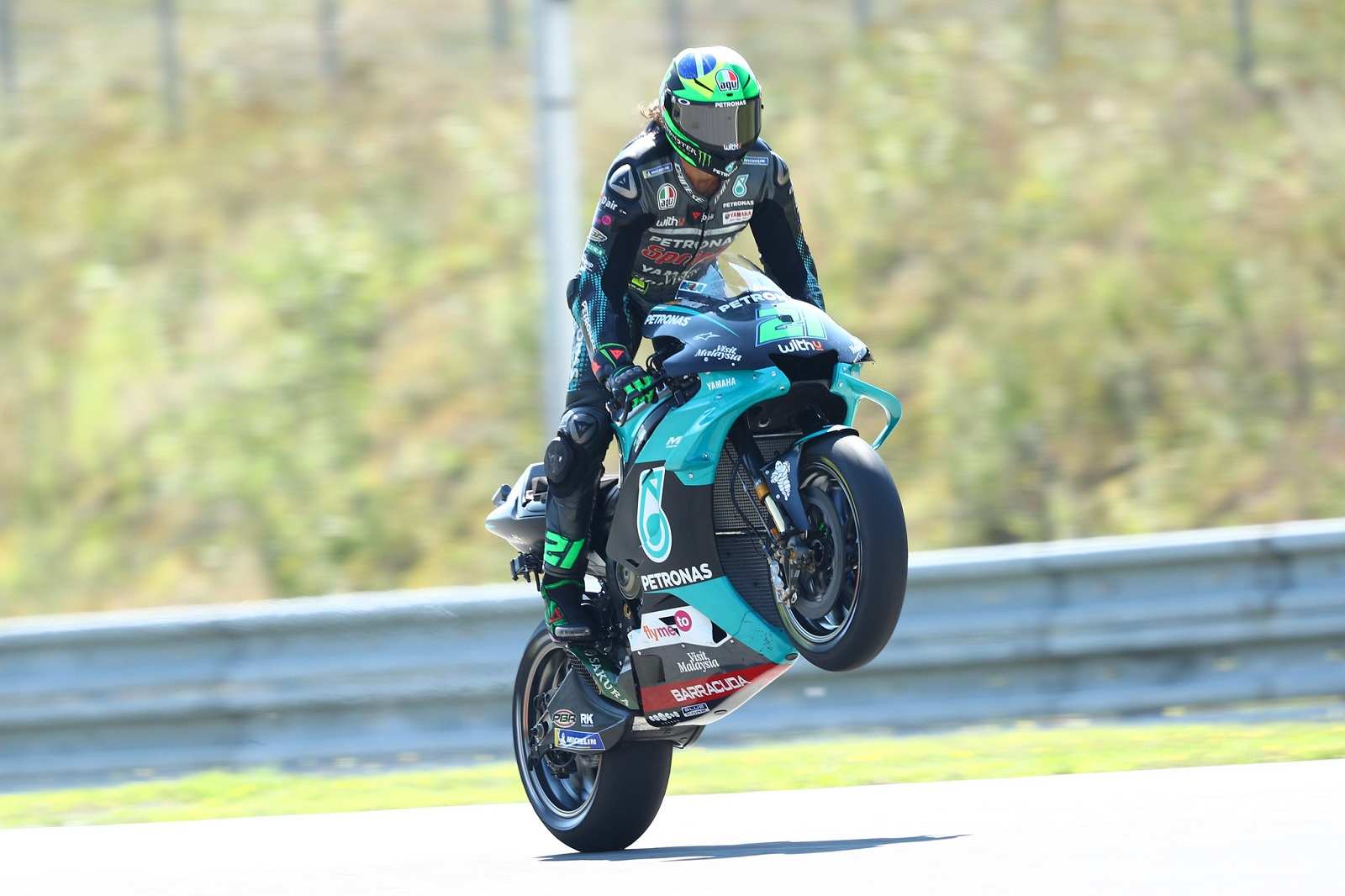 Franco Morbidelli ficou com a terceira posição