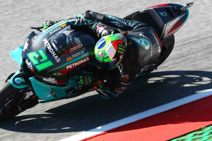 Franco Morbidelli alinhou em 11º no grid 