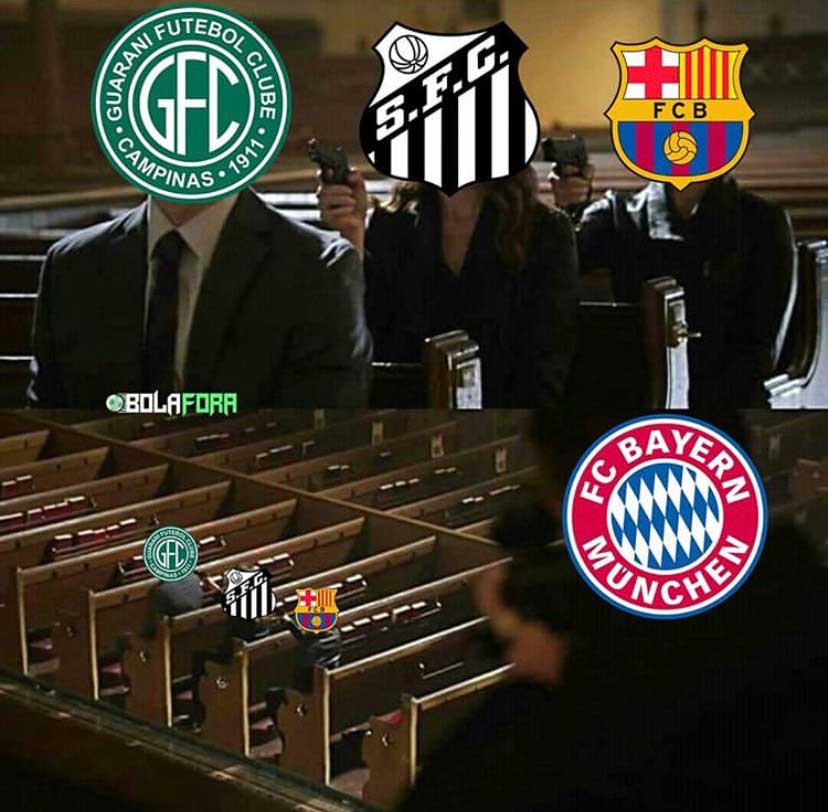 Champions League: Messi e Barcelona são alvos de memes após derrota vergonhosa por 8 a 2 para o Bayern de Munique