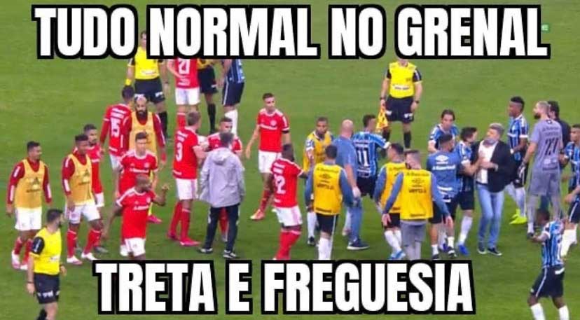 Memes do Gre-Nal 426: torcedores do Grêmio comemoram título do returno sobre o Internacional