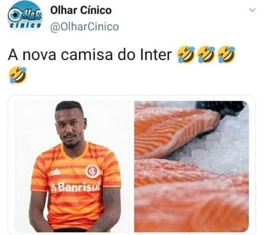 Nova camisa do Internacional vira meme na web