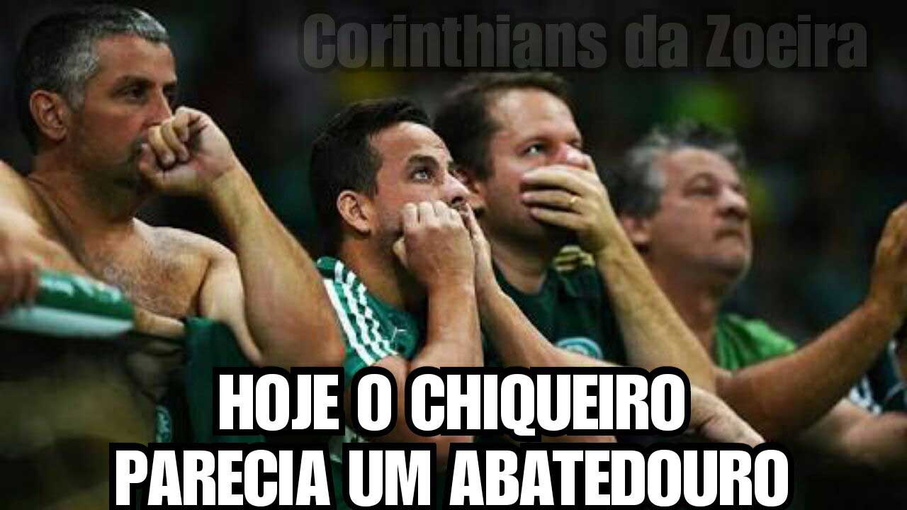 Zoeira Retrô: os memes da final do Paulistão entre Corinthians e Palmeiras, em 2018.