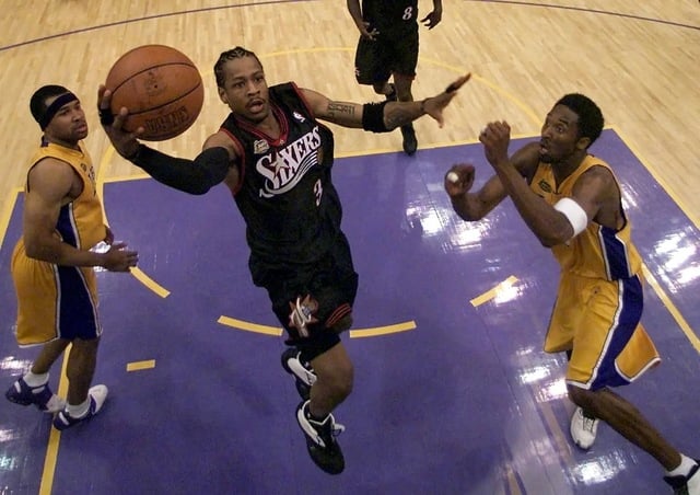 Allen Iverson (Estados Unidos): 14 temporadas na NBA. Chegou nas finais da competição.
