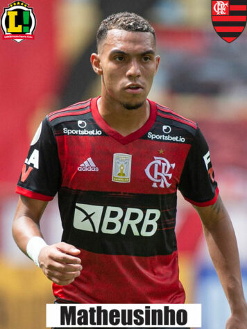 Matheusinho - 5,5 - O jovem fez um jogo regular, mas poderia ter apoiado mais. Na defesa, foi obrigado a fazer uma falta para conter o avanço do América-MG e tomou um amarelo. 