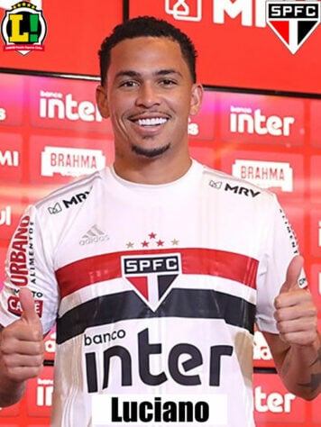 Luciano – 6,0: A bola chegou pouco ao ataque do São Paulo e Luciano foi substituído no fim do primeiro tempo, após se lesionar. 