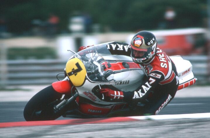 A vitória de número 300 da Yamaha foi dada pelas mãos de Barry Sheene em 1981
