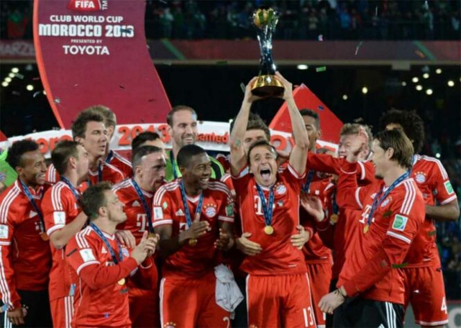 Bayern de Munique - 2013 - O atual campeão da Liga dos Campeões já sabia o caminho da tríplice coroa. Em 2013, o Bayern de Munique conquistou a Champions League, Bundesliga, Copa e Supercopa da Alemanha, e Mundial de Clubes.