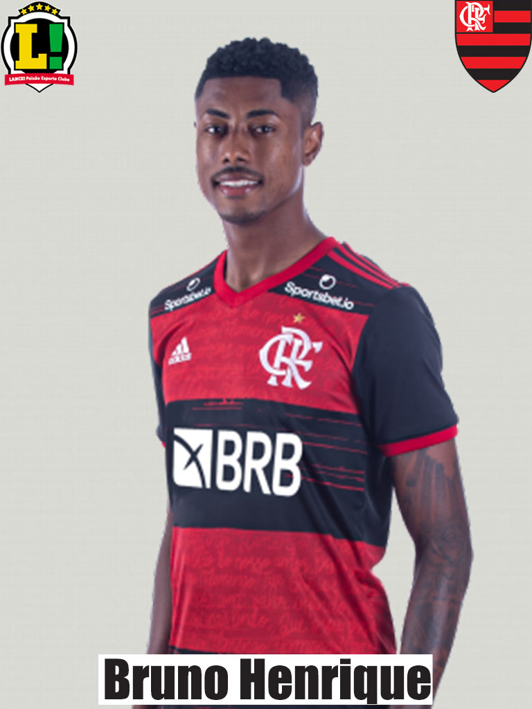 BRUNO HENRIQUE - 8,0 - Nova vez em uma função mais centralizada, ao lado de Gabigol em boa parte dos ataques, Bruno Henrique não desperdiçou quando teve liberdade na área e deixou a sua marca. Movimentação intensa. 