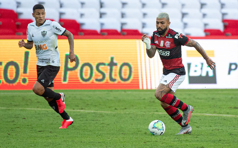 Artilheiro dos dois últimos Brasileiros, Gabigol agora lidera uma estatística negativa. É o jogador que perdeu mais chances claras de gol: 4