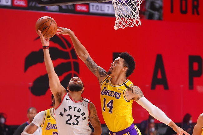 Embora seja um dos melhores defensores de perímetro da NBA, o ala-armador Danny Green (Los Angeles Lakers) foi um fiasco no ataque. Ele errou todas as sete tentativas de arremessos, sendo seis delas de três pontos. Em quase 20 minutos em quadra, Green saiu zerado em pontos, pegou três rebotes e deu dois tocos