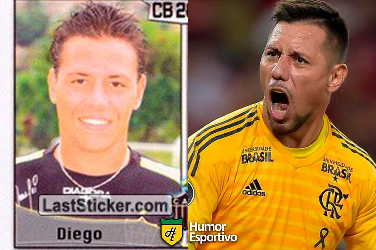 Diego Alves jogou pelo Atlético-MG em 2005. Inicia o Brasileirão 2020 com 35 anos e jogando pelo Flamengo.