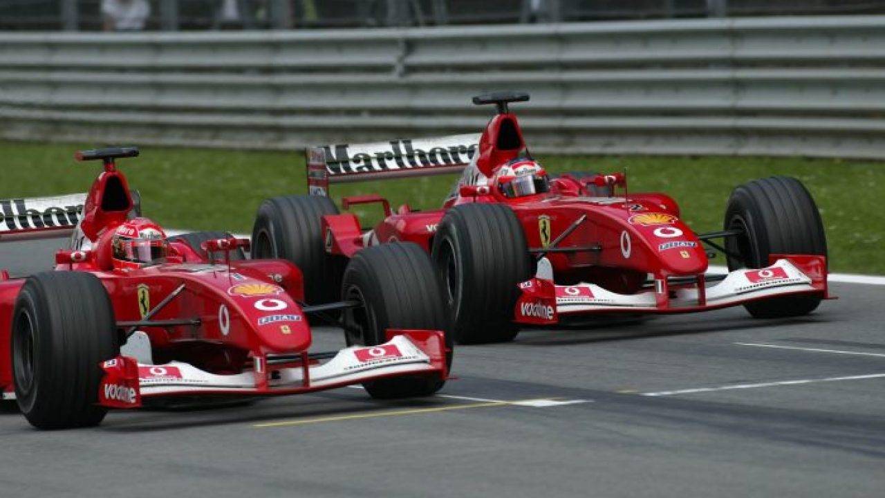 O GP da Áustria de 2002 foi bastante marcante pela ordem da Ferrari para Barrichello deixar Schumacher vencer