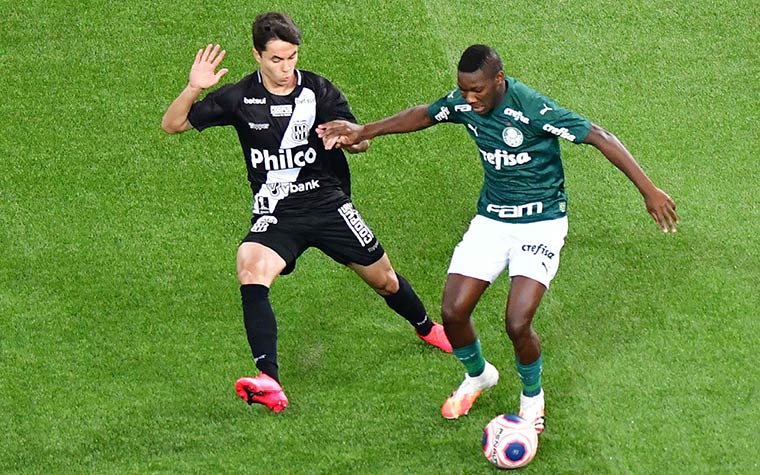 Também do Palmeiras, o volante Patrick de Paula tem 21 anos e seu contrato termina um pouco antes, em junho de 2024. Seu valor de mercado é de 9 milhões de euros (R$ 59 milhões).