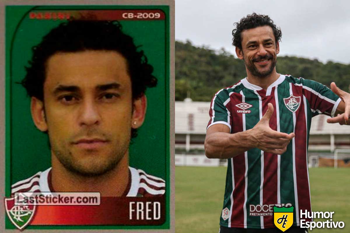 Mais uma dele! Fred jogou pelo Fluminense em 2009. Inicia o Brasileirão 2020 com 36 anos e jogando novamente pelo Fluminense.