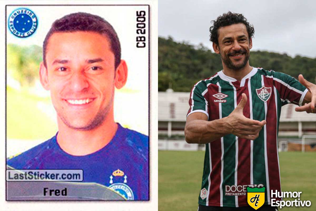Fred jogou pelo Cruzeiro em 2005. Inicia o Brasileirão 2020 com 36 anos e jogando pelo Fluminense.