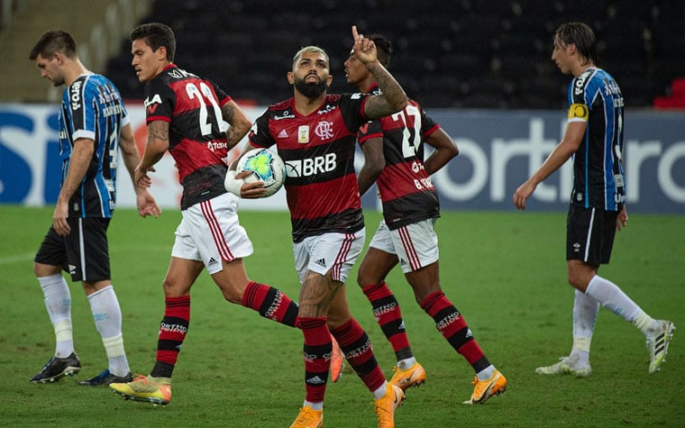 9º - Gabigol - Flamengo - 2 gols