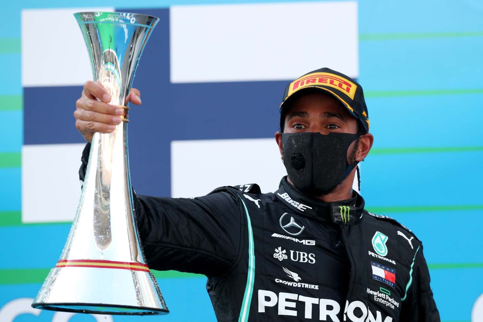 1º lugar: Lewis Hamilton (ING) - 103 vitórias, (ainda está em atividade).