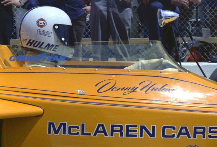 Denny Hulme tem quatro participações em Indianápolis. Foi quarto colocado duas vezes, em 1967 e 1968