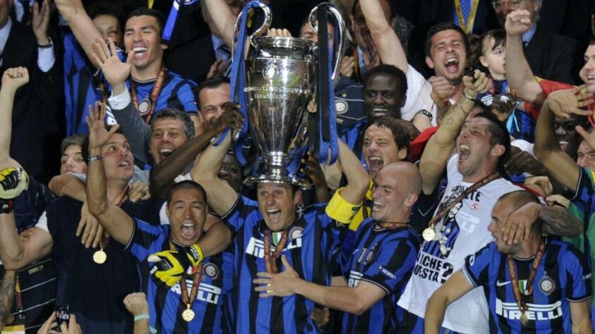Outra equipe que chegou a uma final da Champions no período é a Internazionale, que venceu a competição em 2010, ganhando do Bayern de Munique.