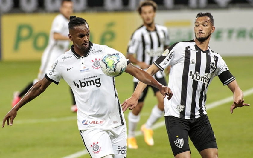 O Corinthians começou muito bem contra o Galo, nesta quarta, mas acabou sofrendo a virada por 3 a 2 em duelo válido pela 2ª rodada do Brasileirão, no Mineirão. Jô fez gol e deu assistências, mas não evitou o revés do Timão. Confira as notas do Corinthians no LANCE! (por Felipe Melo - felipeeduardo@lancenet.com.br)  