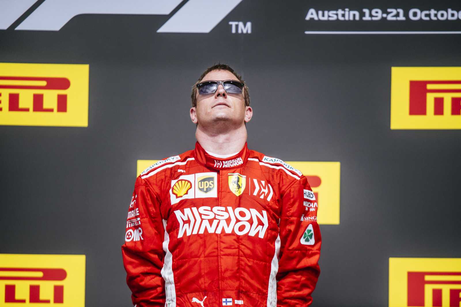 4º - Kimi Raikkonen - Nacionalidade: Finlandês - Quantidade de pódios conquistados com a Ferrari: 52