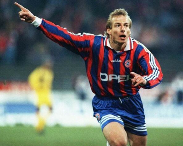 Klinsmann: Ganhou a Copa do Mundo e a Liga Europa duas vezes, mas não conseguiu a Champions League. Klinsmann, com a camisa do Monaco, parou na semifinal da edição 1993/1994, ao ser derrotado pelo Milan.