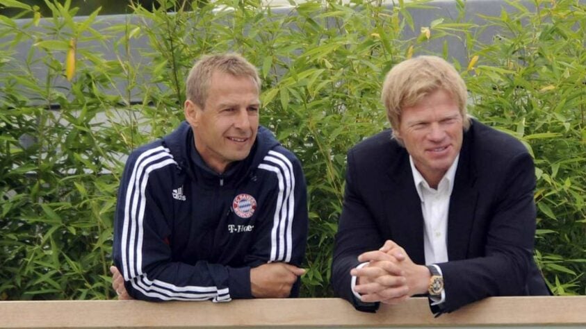 Jürgen Klinsmann - Um dos melhores jogadores da geração alemã dos anos 90, teve uma boa passagem pelo vitorioso Bayern de Munique e tempos depois voltou como treinador. Como jogador, ganhou os seguintes títulos pelos bávaros: Bundesliga (1996–97), Copa da UEFA (1995–96).