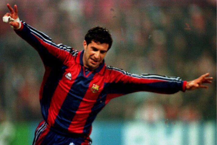 LUÍS FIGO - O português trocou o Barcelona pelo Real Madrid, em transação turbulenta. Desde então, passou a ser tratado como persona non grata na Catalunha. Tratado como mercenário, Figo disse recentemente que deixou o Barcelona por não se sentir valorizado no clube.