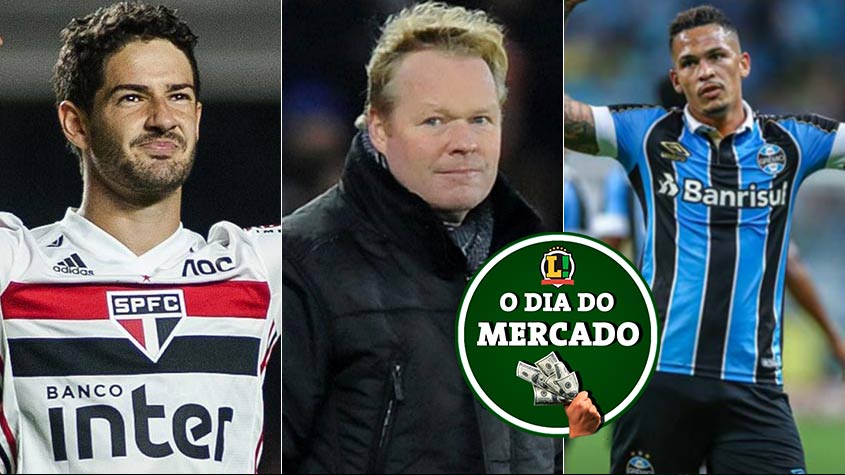 O Barcelona está por detalhes para anunciar seu novo treinador, Ronald Koeman, que, inclusive, já estaria fazendo alguns pedidos de reforços. Já Alexandre Pato, do São Paulo, está em baixa com o treinador e pode ver seu futuro ficar indefinido, enquanto um negócio envolvendo tricolores gaúcho e paulista deu certo. Confira tudo aqui no vaivém!