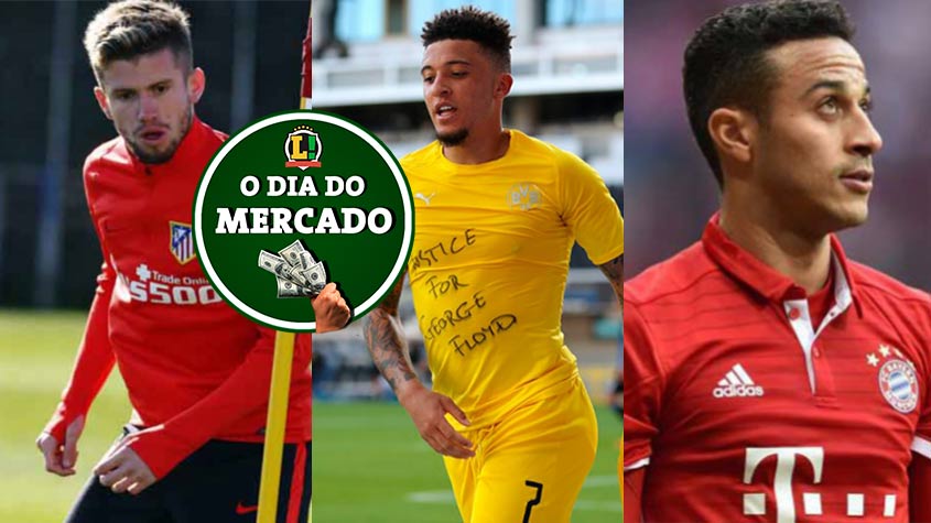 Apesar da pandemia do novo coronavírus, o mercado da bola não para. A manhã desta segunda-feira foi cheia de novidades, com definições sobre os futuros de Caio Henrique e Sancho e interesse de franceses em Thiago. Veja essas e outras movimentações!