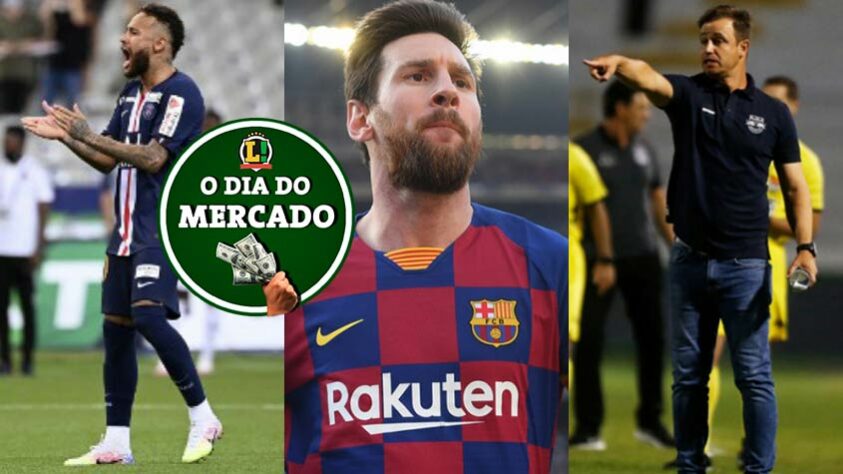 Segunda-feira de muita agitação no mercado da bola. Neymar definiu onde vai jogar na temporada 2020/2021, novidades sobre o futuro de Lionel Messi e muito mais. Confira aqui um resumo com as últimas notícias do vaivém.