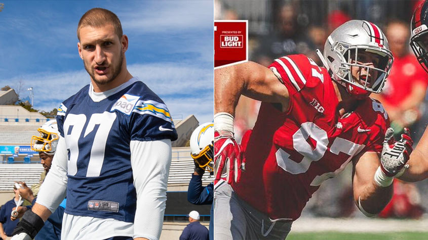 Nascido em uma família de craques, Joey Bosa é o defensor mais bem pago da NFL, enquanto seu irmão, Nick Bosa, também rouba a cena, mas pelo San Francisco 49ers. Confira outros irmãos que alcançaram o sucesso como profissionais no mesmo esporte!