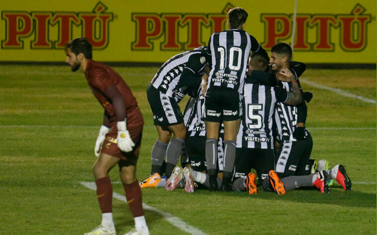 19º colocado – Botafogo (20 pontos) – 24 jogos / 0.00% de chances de título; 0.012% para vaga na Libertadores (G6); 87.1% de chance de rebaixamento.