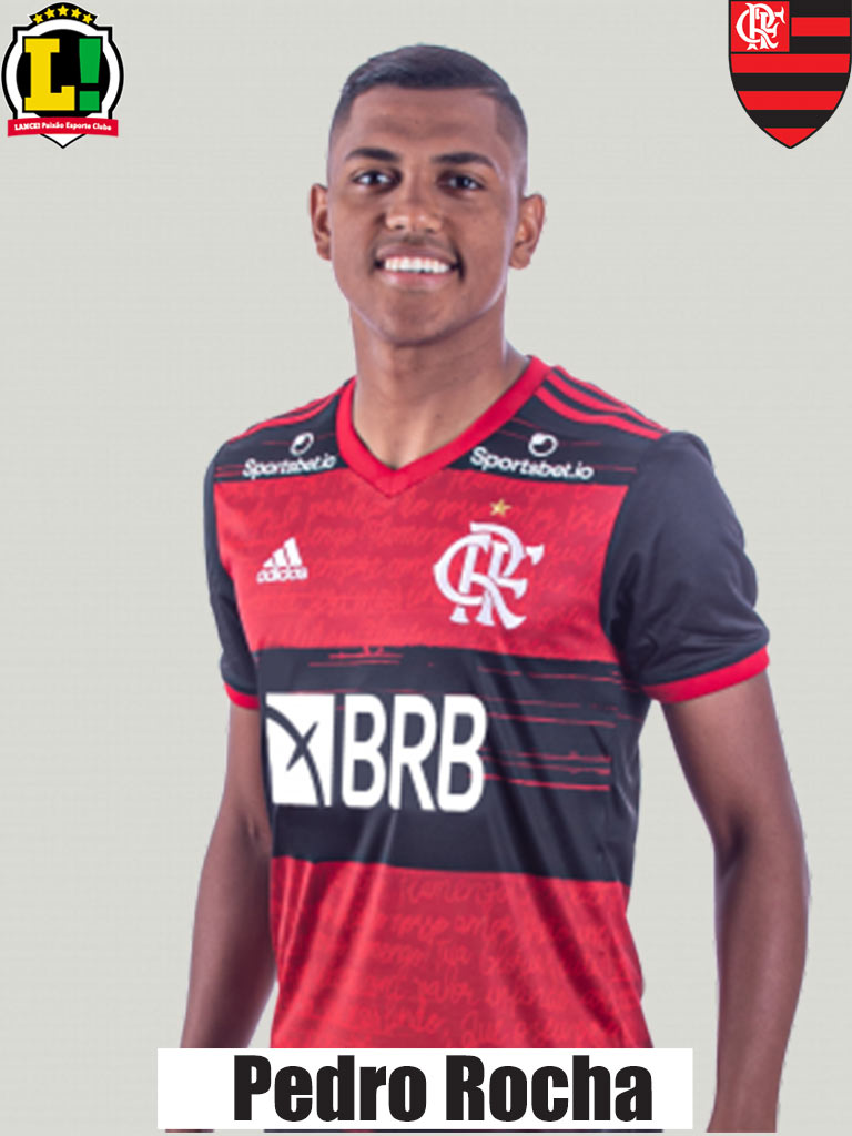 PEDRO ROCHA - 7,0 - Aberto pelo lado esquerdo, o camisa 32 acompanhou o bom nível de seus parceiros. Bons dribles em velocidade ao ser acionado, mostrando que pode ser uma boa opção mesmo com Bruno Henrique à disposição do técnico espanhol. Deu ótima assistência para Arrascaeta.