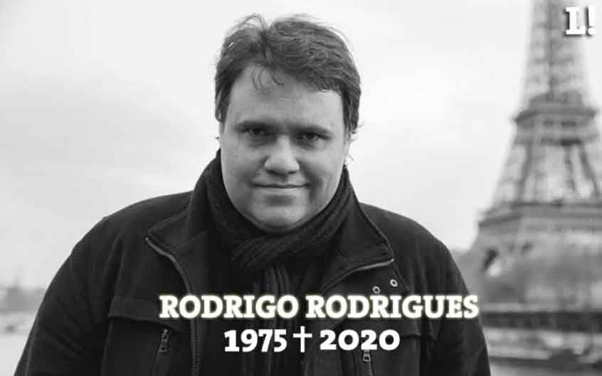 O principal assunto da semana foi a morte do jronalista Rodrigo Rodrigues, que nos deixou aos 45 anos de idade. O apresentador do SporTV sofreu complicações por conta do Covid-19, foi internado, passou por cirurgia e ficou em coma induzido, mas acabou não resistindo.