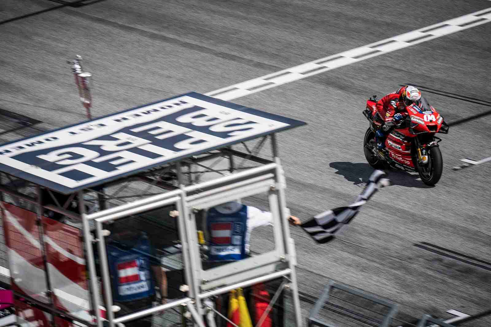 Andrea Dovizioso venceu o GP da Áustria