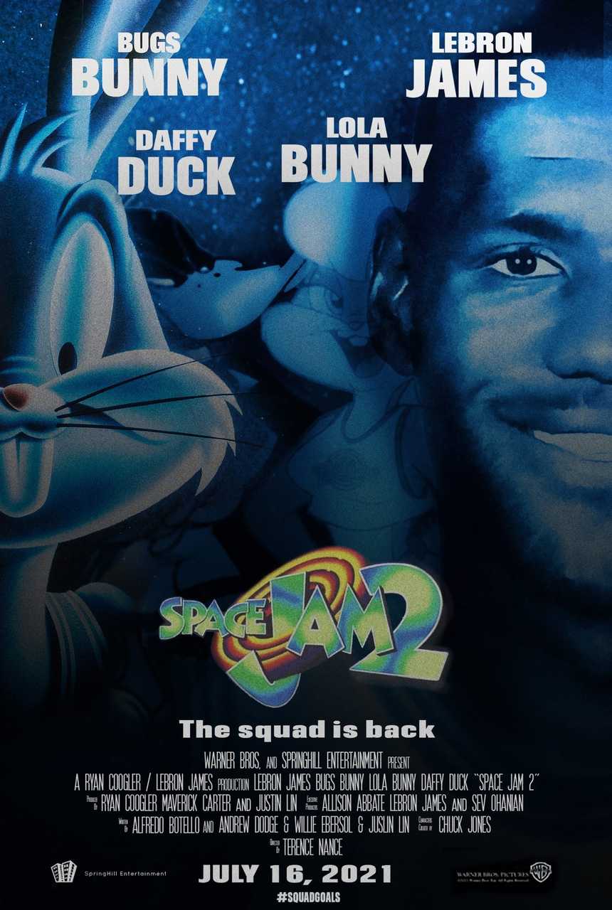 Space Jam: O Novo Legado (2021) - Programado para ser lançado em julho de 2021, o filme tem como astro principal o jogador LeBron James, do Los Angeles Lakers. Pouco sabe-se sobre o que vai acontecer, mas é provável que James terá de fazer algo similar ao que Michael Jordan fez na primeira película e salvar Pernalonga e seus amigos