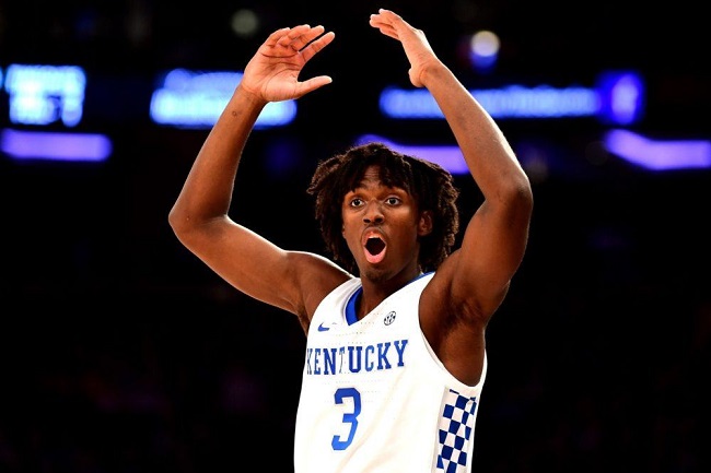   15- Orlando Magic: TYRESE MAXEY (SG, Kentucky, Freshman, 19 anos) – Maxey é um ala-armador com grande controle corporal para absorver contato e finalizar; efetivo nos pick-and-rolls (criação e finalização); capaz de criar o próprio arremesso; ótimo defensor individual; efetivo com e sem a bola.