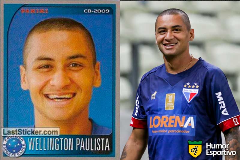 Wellington Paulista jogou pelo Cruzeiro em 2009. Inicia o Brasileirão 2020 com 37 anos e jogando pelo Fortaleza.
