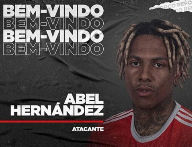 FECHADO: Na noite da última sexta-feira, o Internacional oficializou a chegada de Abel Hernández. Aos 30 anos, o atacante assinou com o Colorado até junho de 2021. Ele chega para o lugar de Guerrero, machucado no restante da temporada.